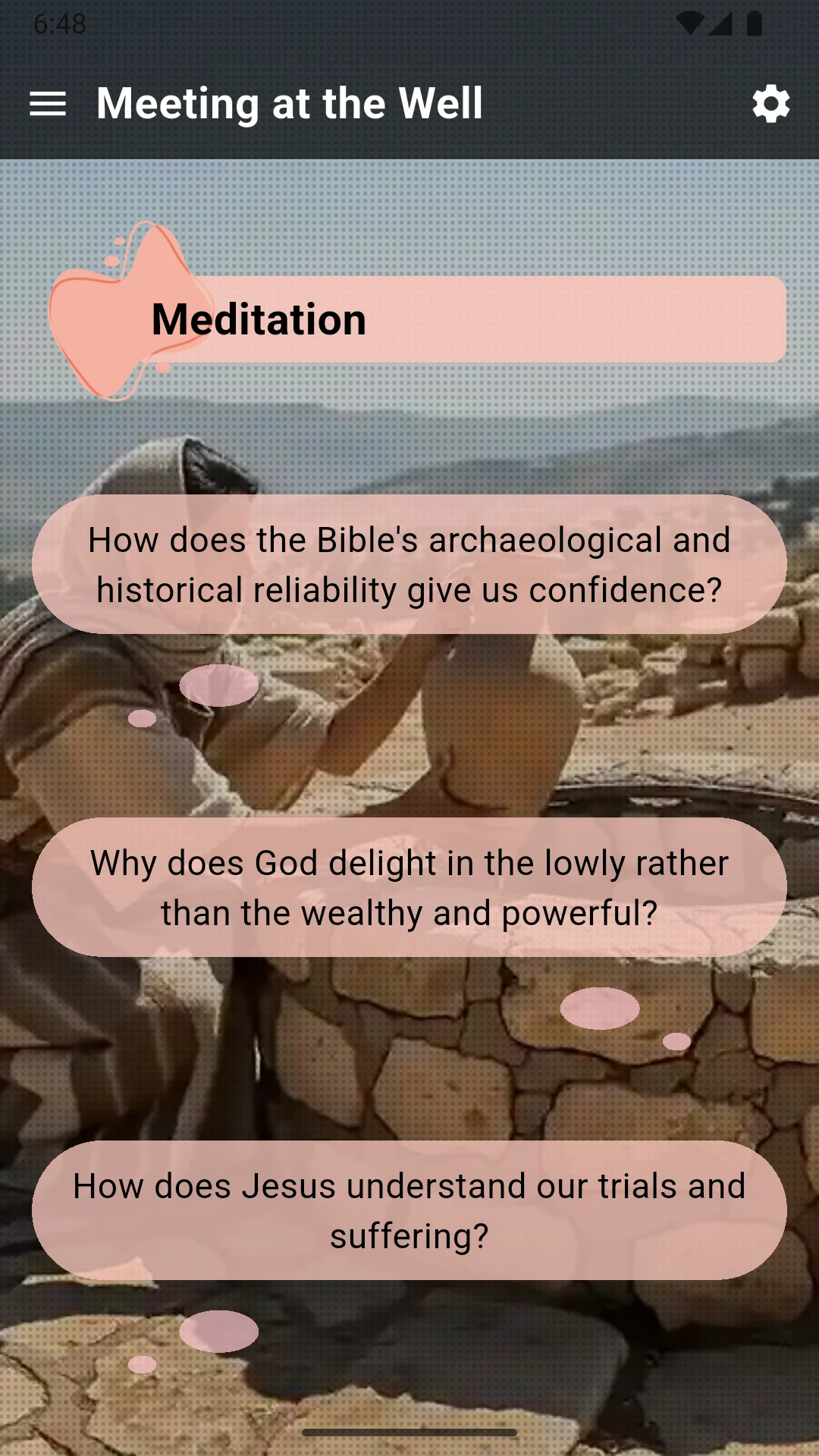 John's Gospel screenshot